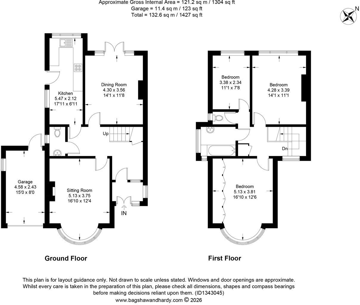 London Road, Ewell, Epsom, KT17 floorplan