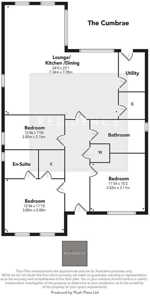 Plot 19 Brocketsbrae Road, Lesmahagow, Lanark floorplan