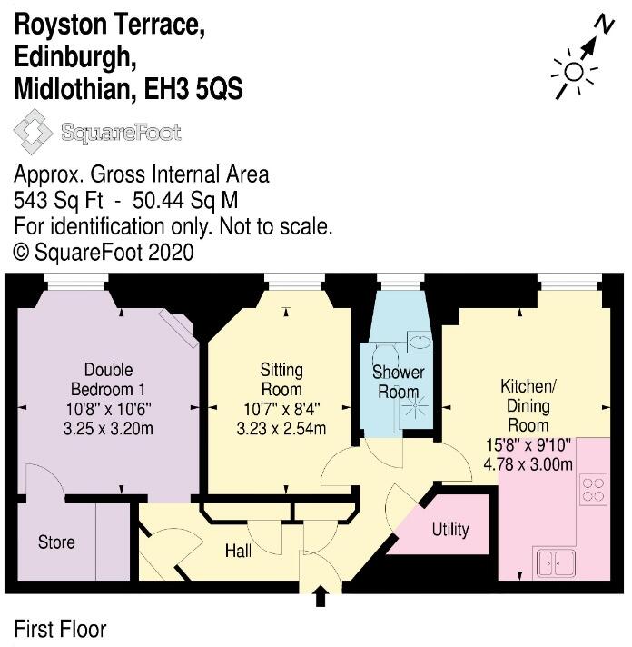 Royston Terrace, Inverleith, Edinburgh, EH3 floorplan