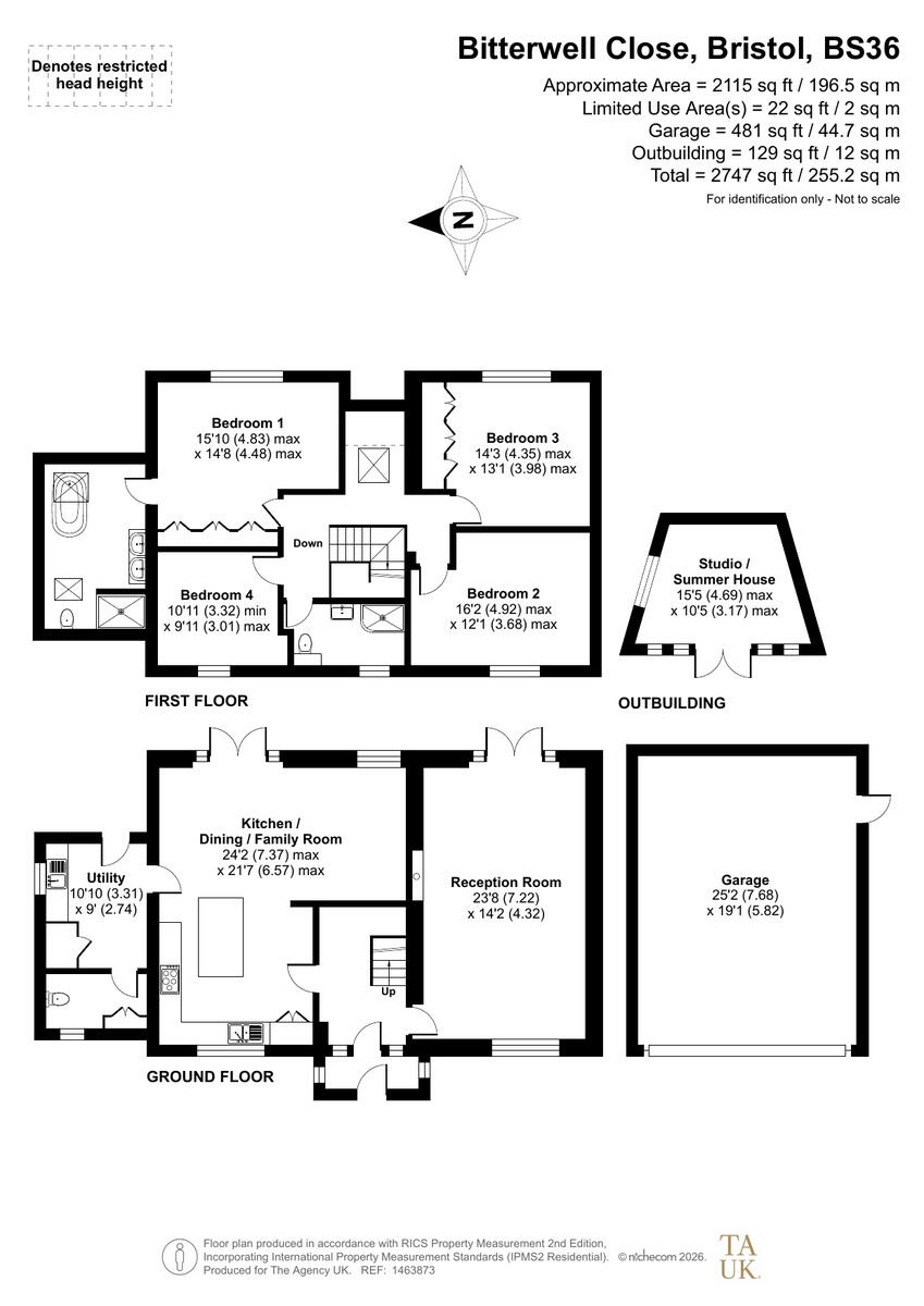 Bitterwell Close, Bristol, BS36 floorplan