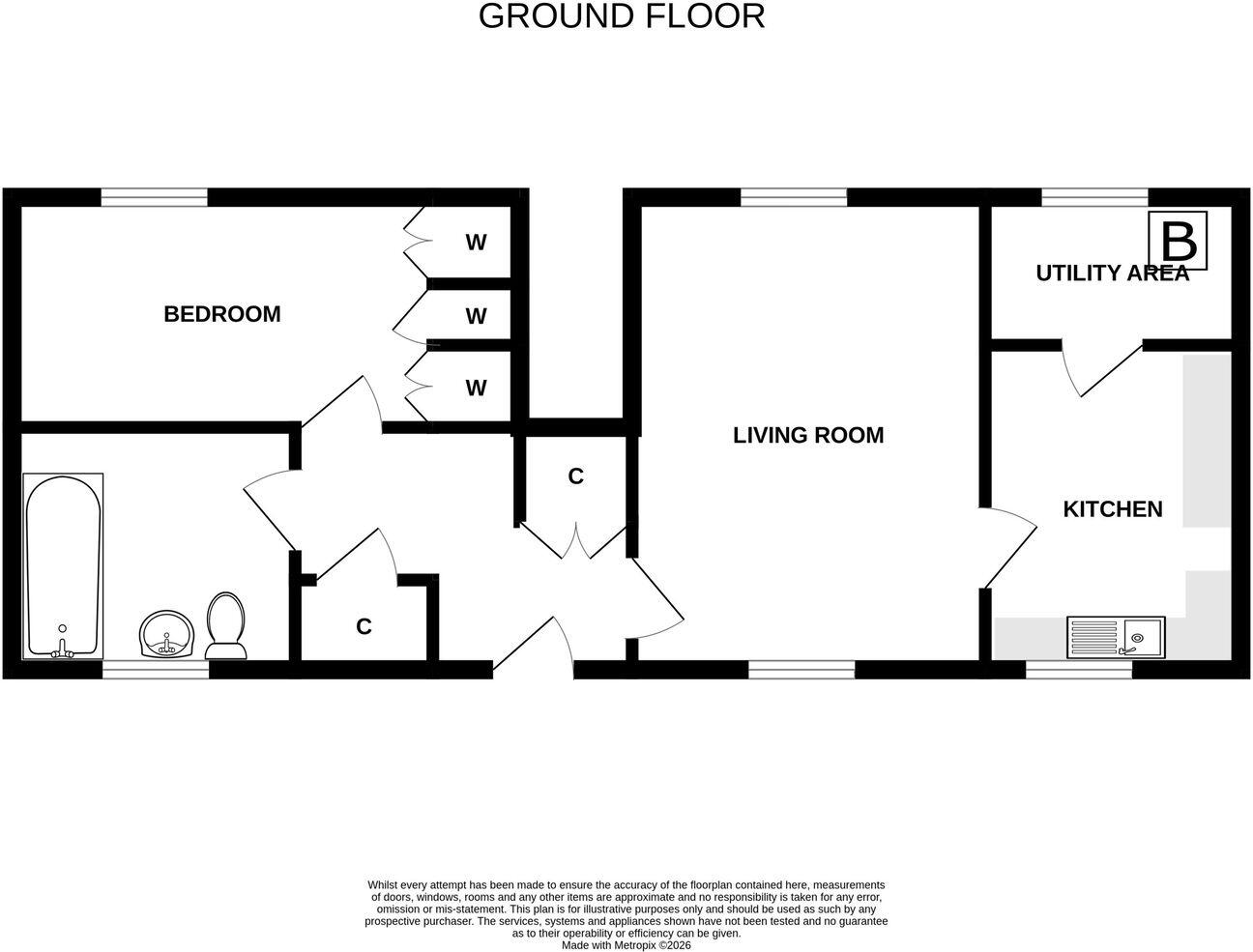 34 Birchwood Brae, Inverness, IV2 5AD floorplan