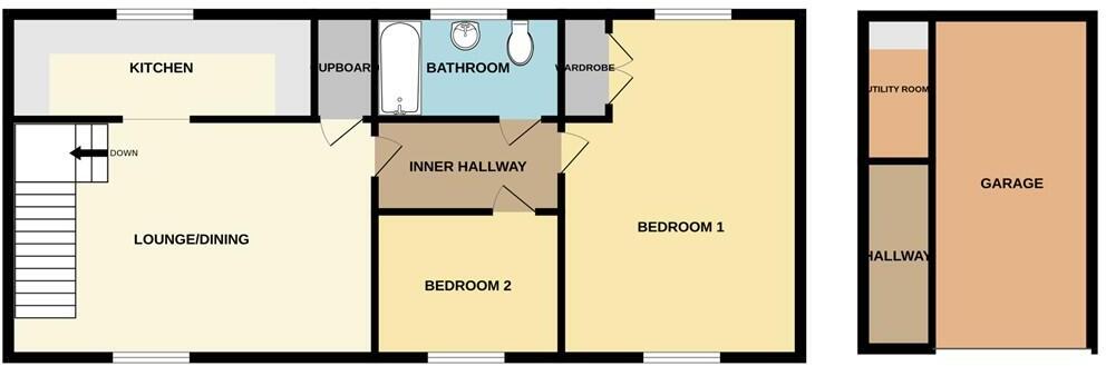 Badger Lane, Bourne floorplan