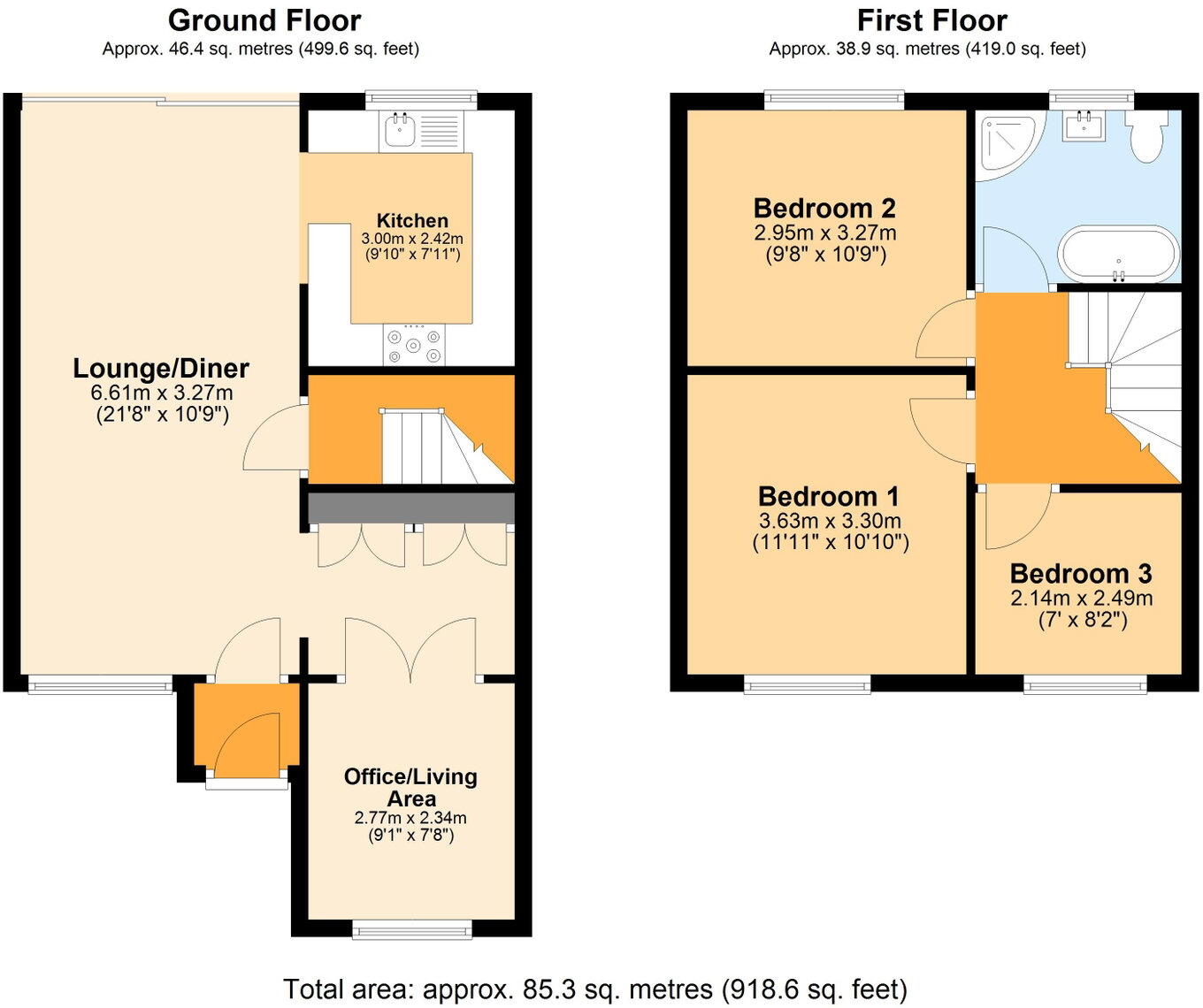 Forsythia Drive, Pentwyn, CF23 floorplan