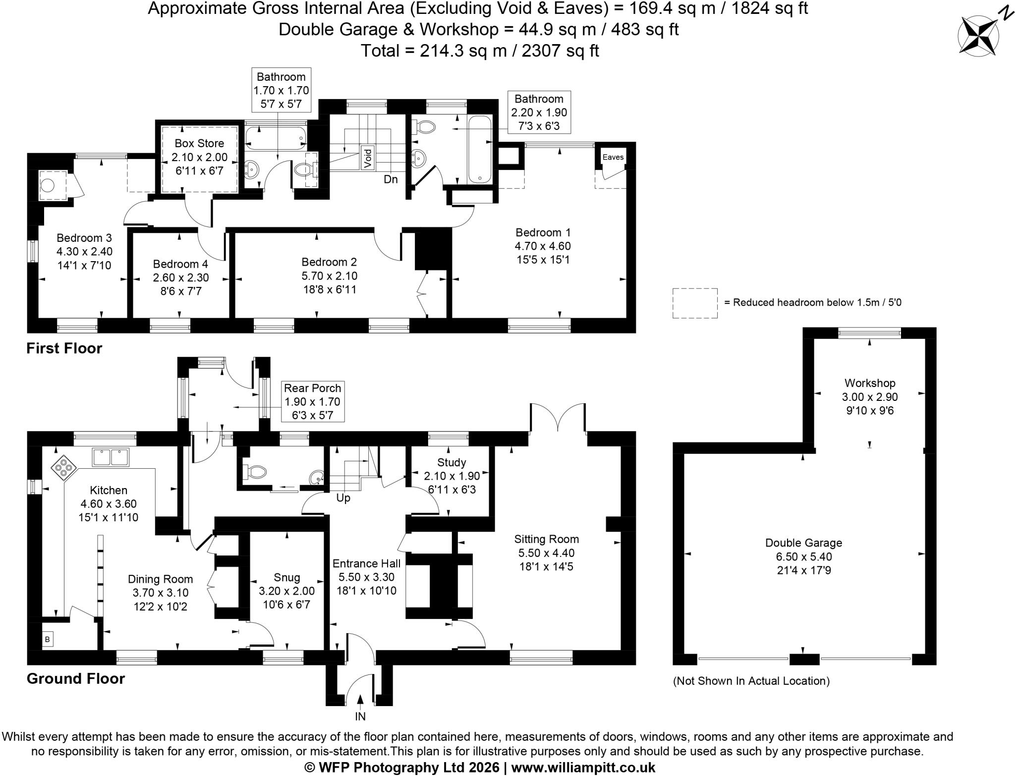 Cocks Green Lane, Great Whelnetham, Bury St Edmunds, Suffolk, IP30 floorplan