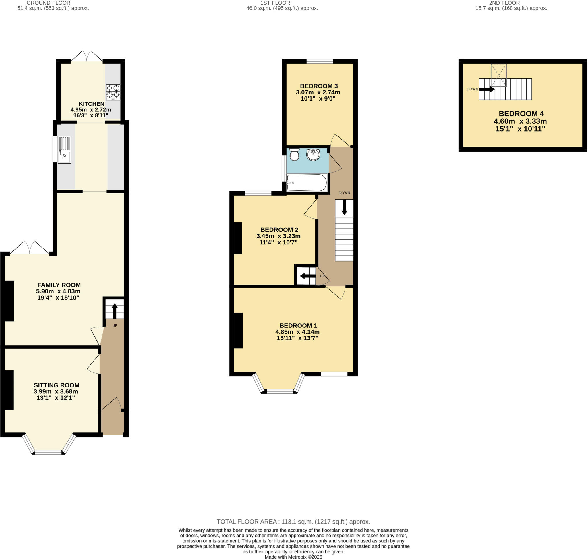 Richard Street, Dunstable, Bedfordshire, LU5 floorplan