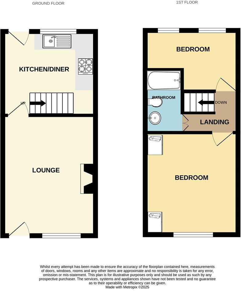 Queen Street, Glossop floorplan