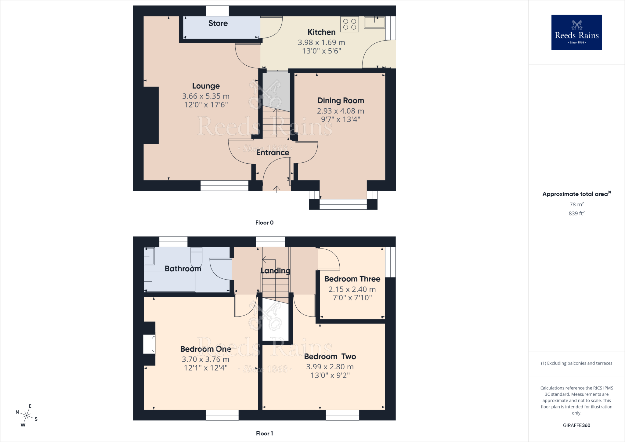 Worthy Street, Chorley, Lancashire, PR6 floorplan