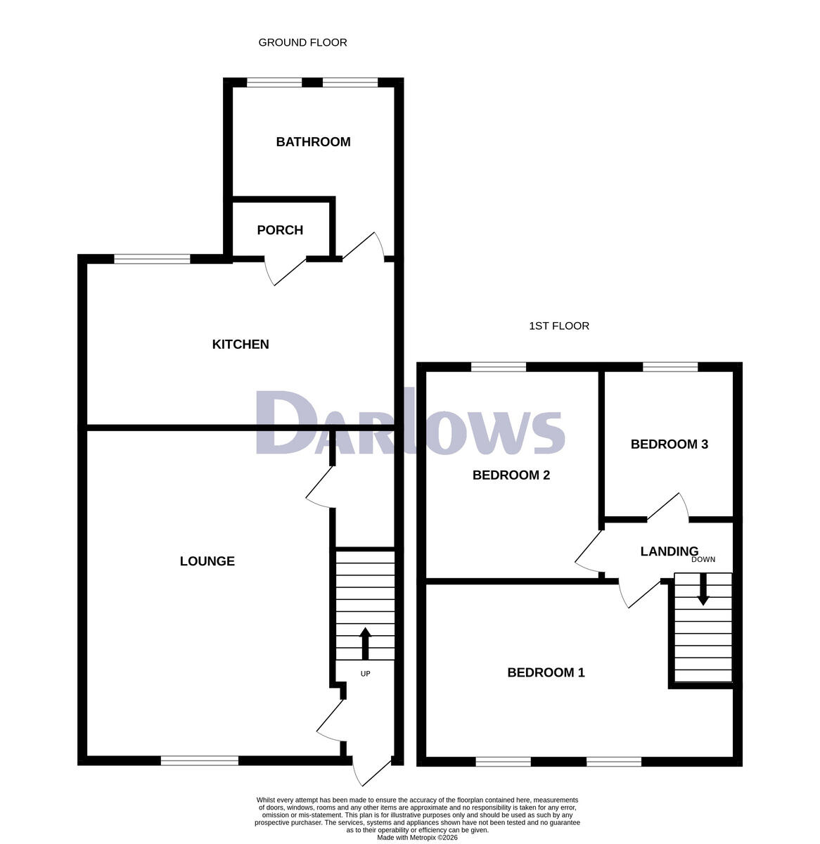 Sycamore Avenue, Tredegar floorplan