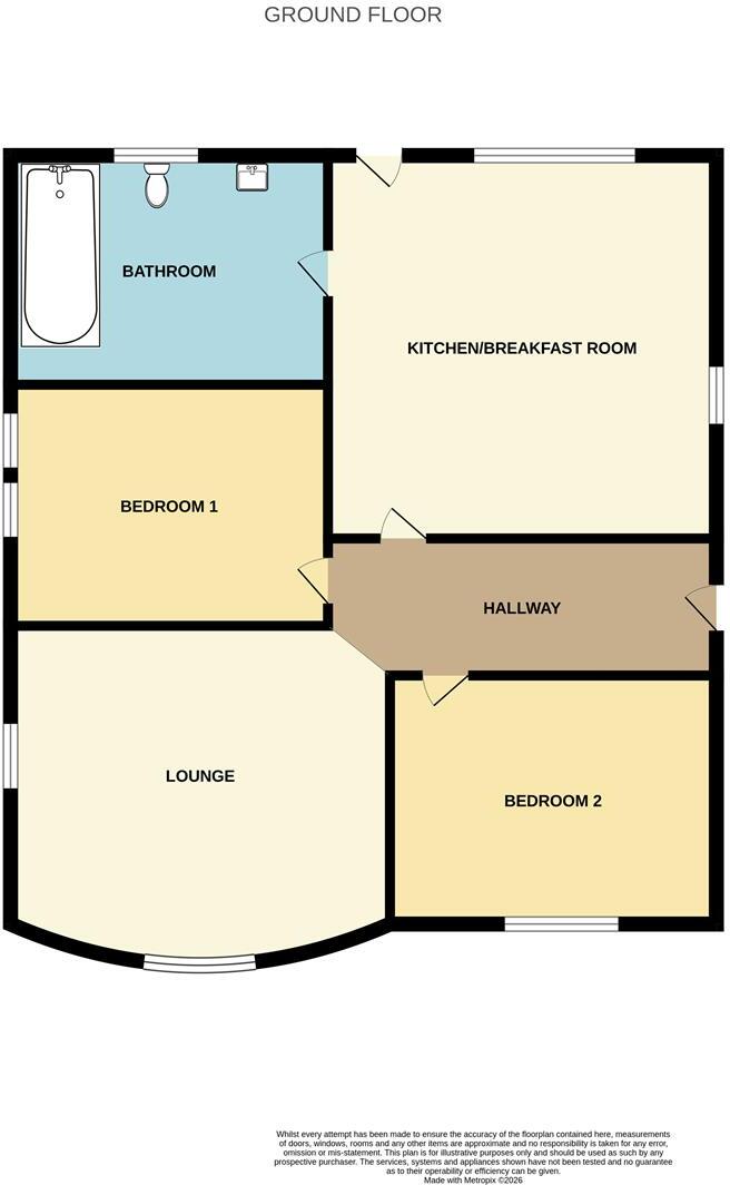 Maurice Road, Canvey Island floorplan