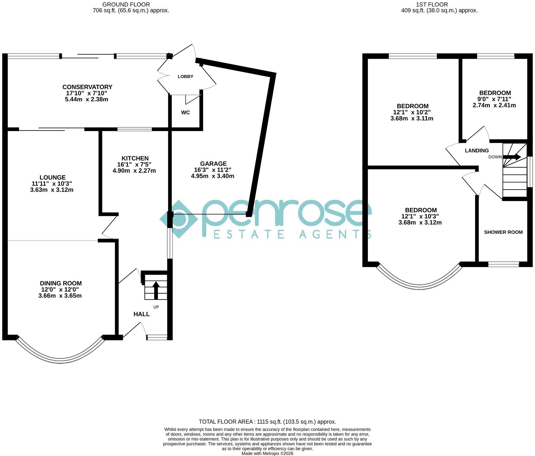Warden Hill Gardens, Luton floorplan
