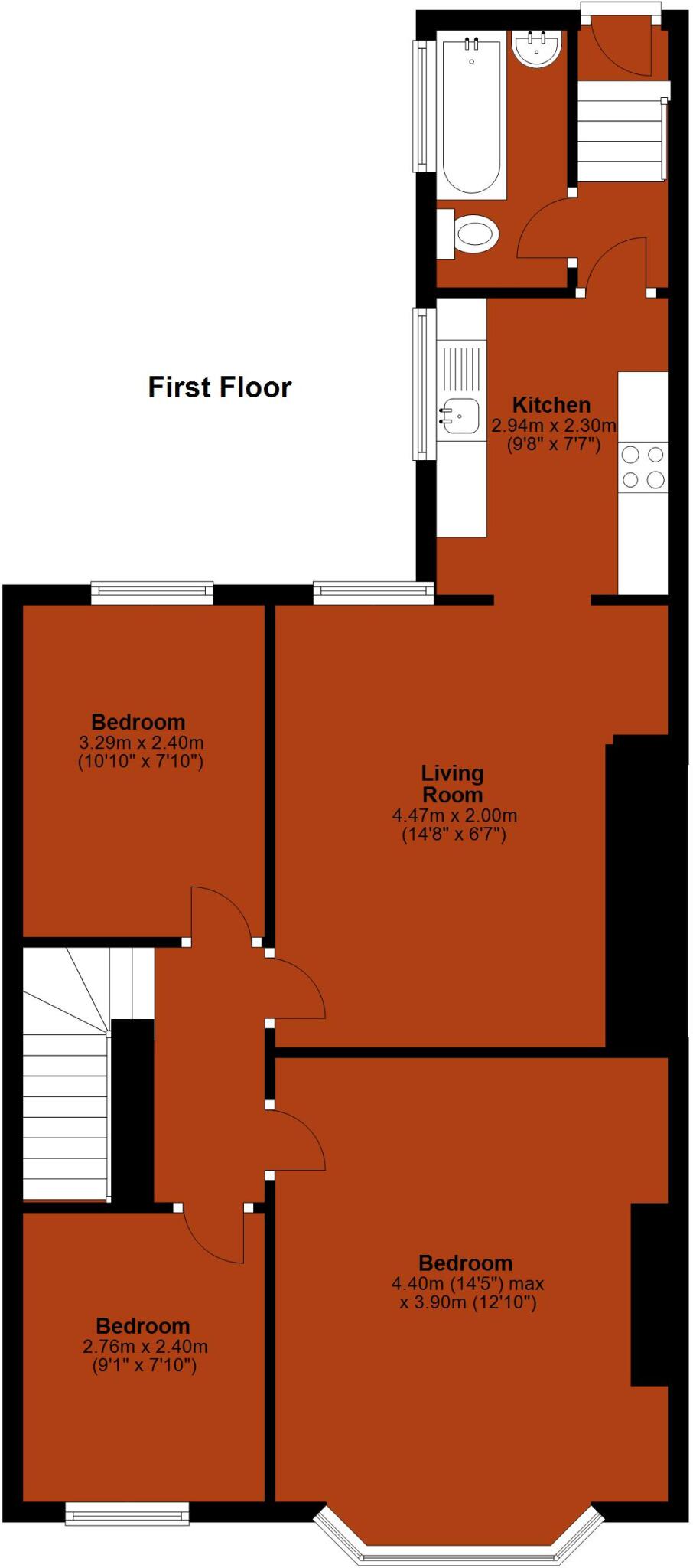 Grosvenor Road, Jesmond, Newcastle Upon Tyne, NE2 floorplan