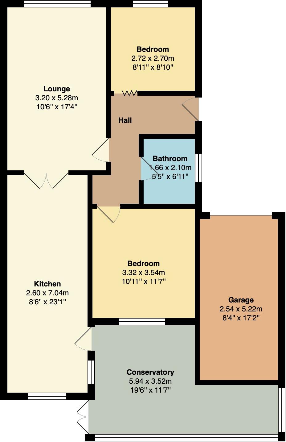 Carrwood Hey, Ramsbottom, Bury, BL0 floorplan