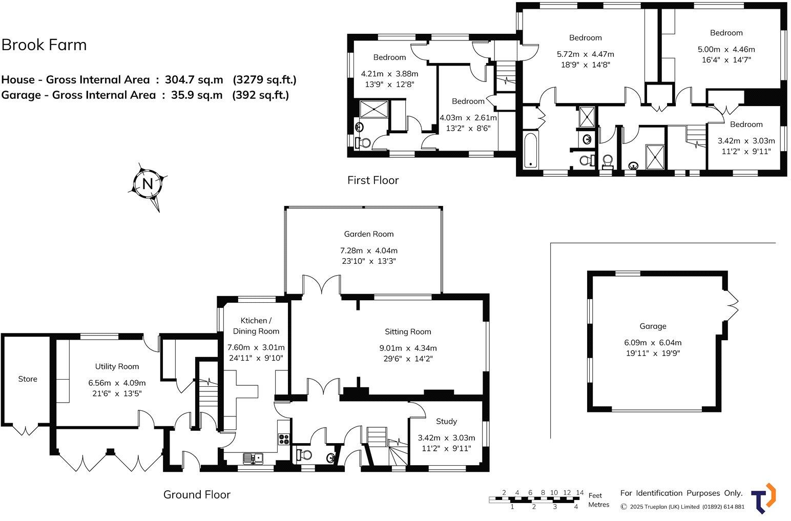 Long Barn Road, Weald, Sevenoaks, Kent, TN14 floorplan