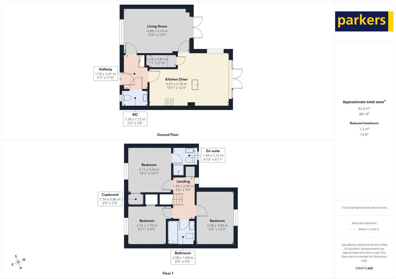 Mill Street, Eynsham, Witney, Oxfordshire, OX29 floorplan