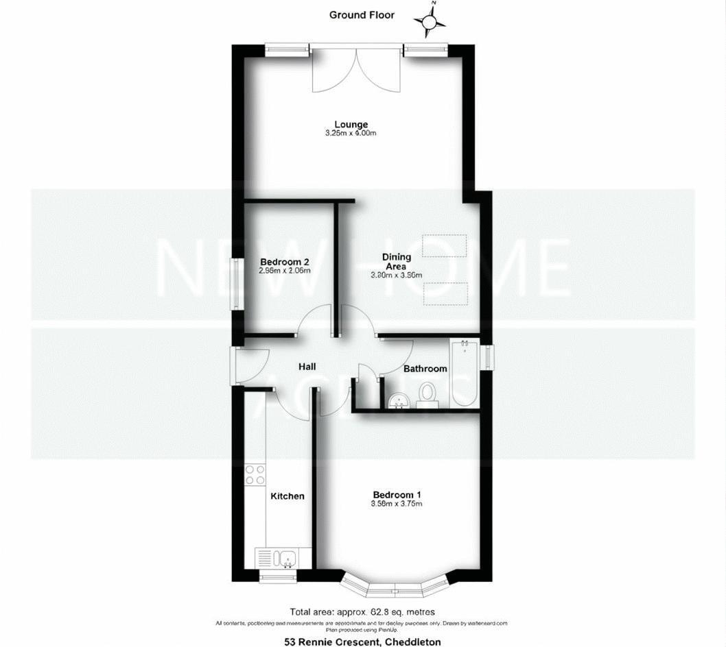 Rennie Crescent ,Cheddleton, Leek, ST13 7HD floorplan