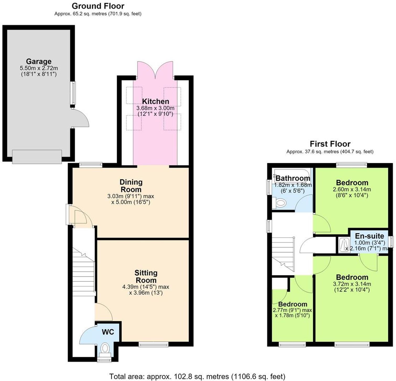 Cropton Way, Hindley, WN2 floorplan