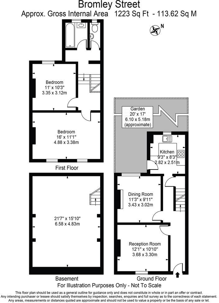 Bromley Street, London, E1 floorplan