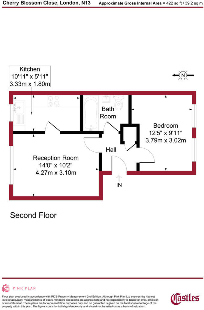 Cherry Blossom Close, London floorplan