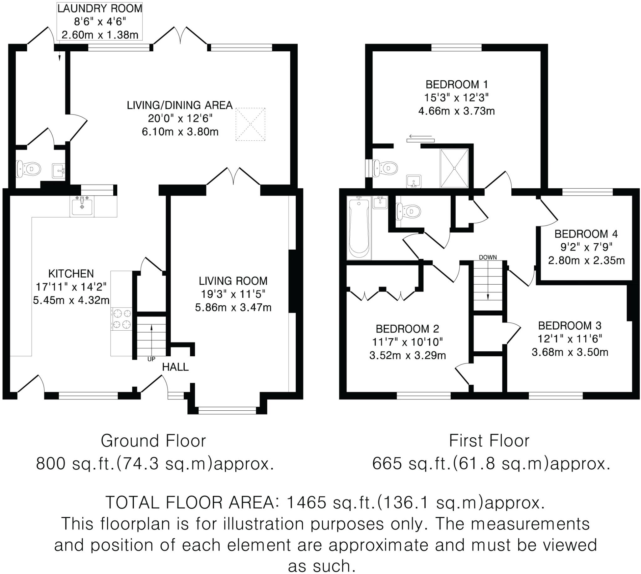 Carve Ley, Welwyn Garden City, AL7 floorplan