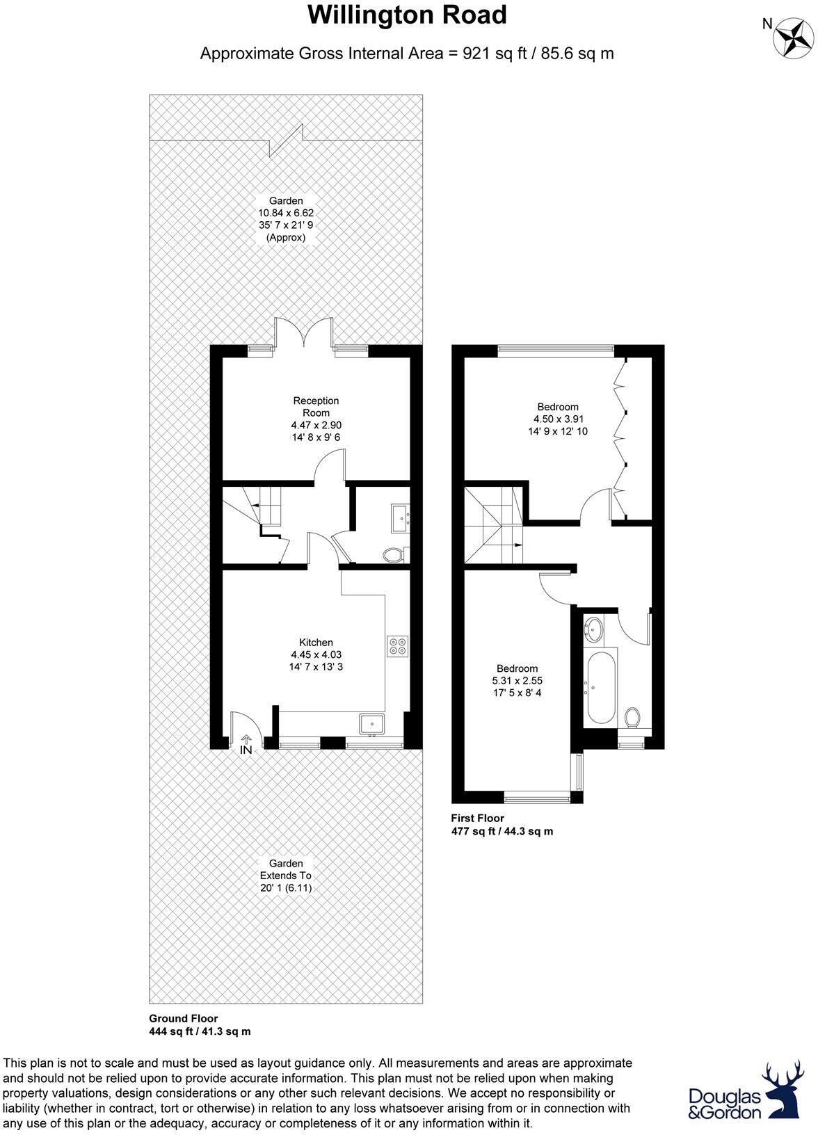 Willington Road, SW9 floorplan