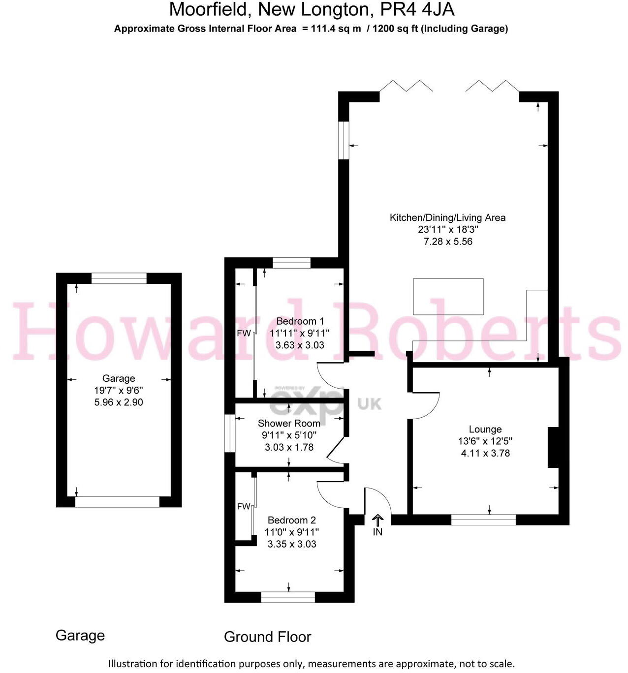 Moorfield, New Longton, PR4 4JA floorplan