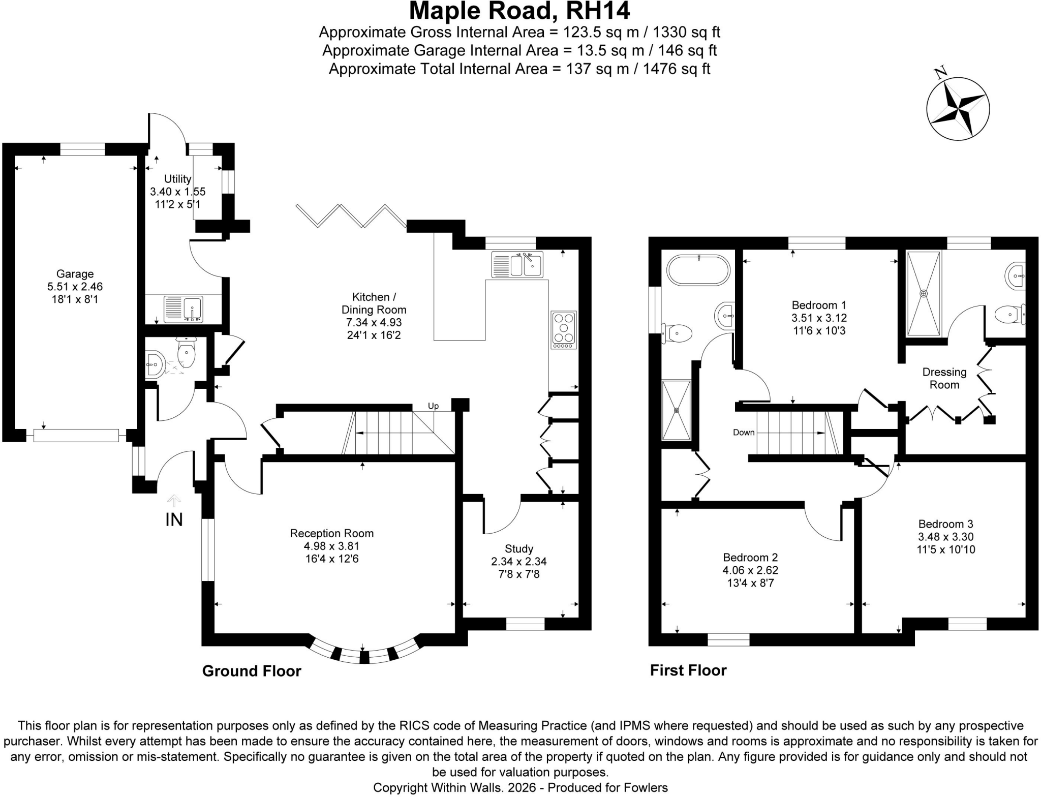 Maple Road, Billingshurst floorplan