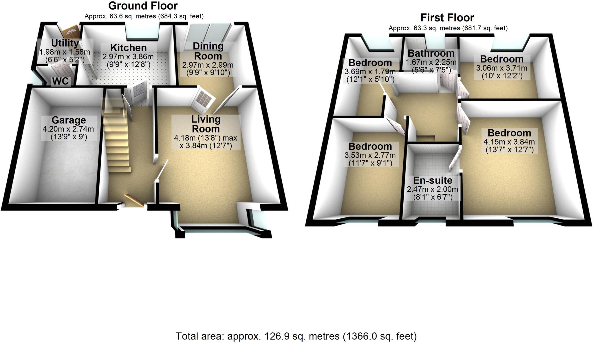 The Green, Castleton, Rochdale, OL11 floorplan