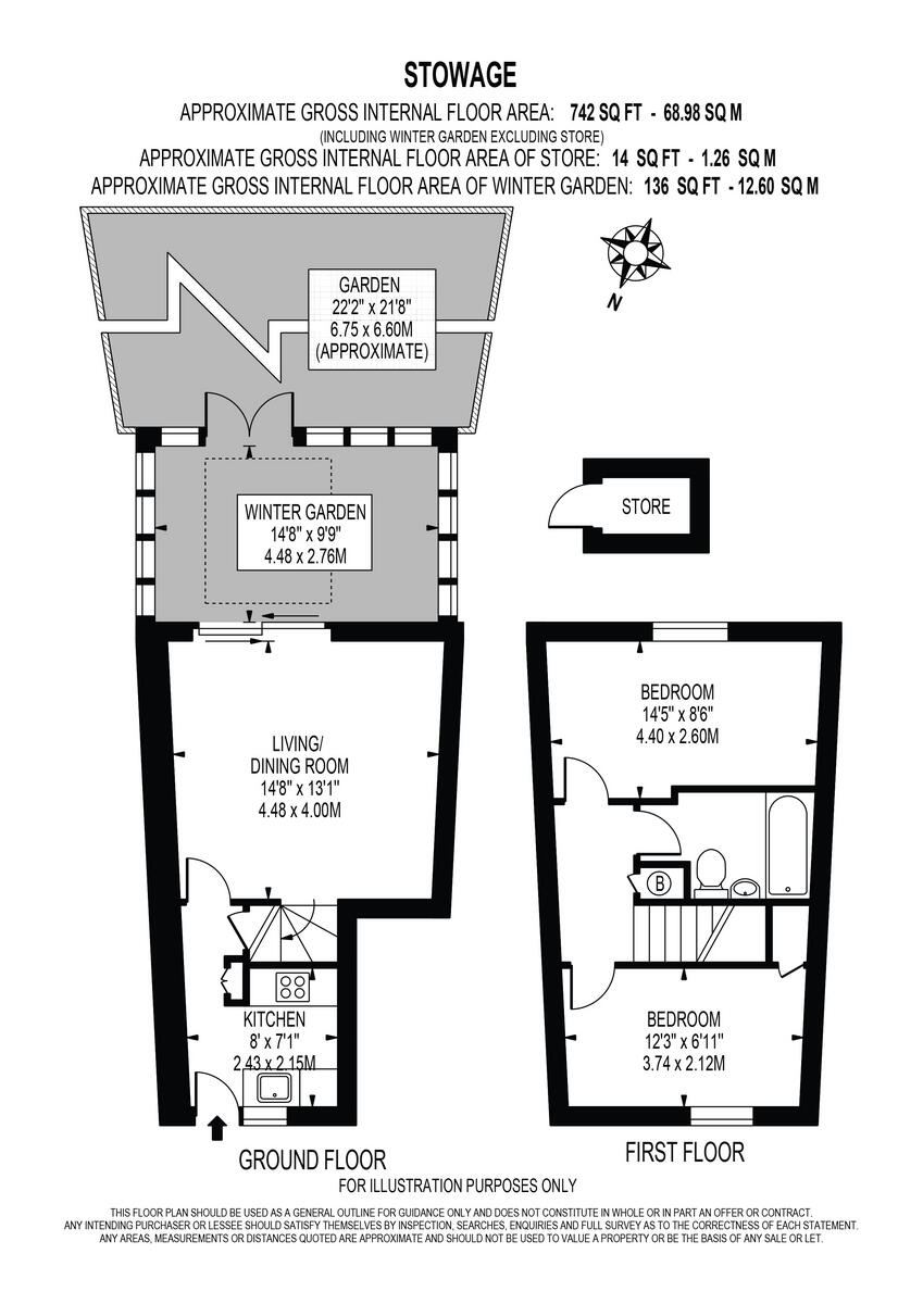 Stowage, London, SE8 floorplan