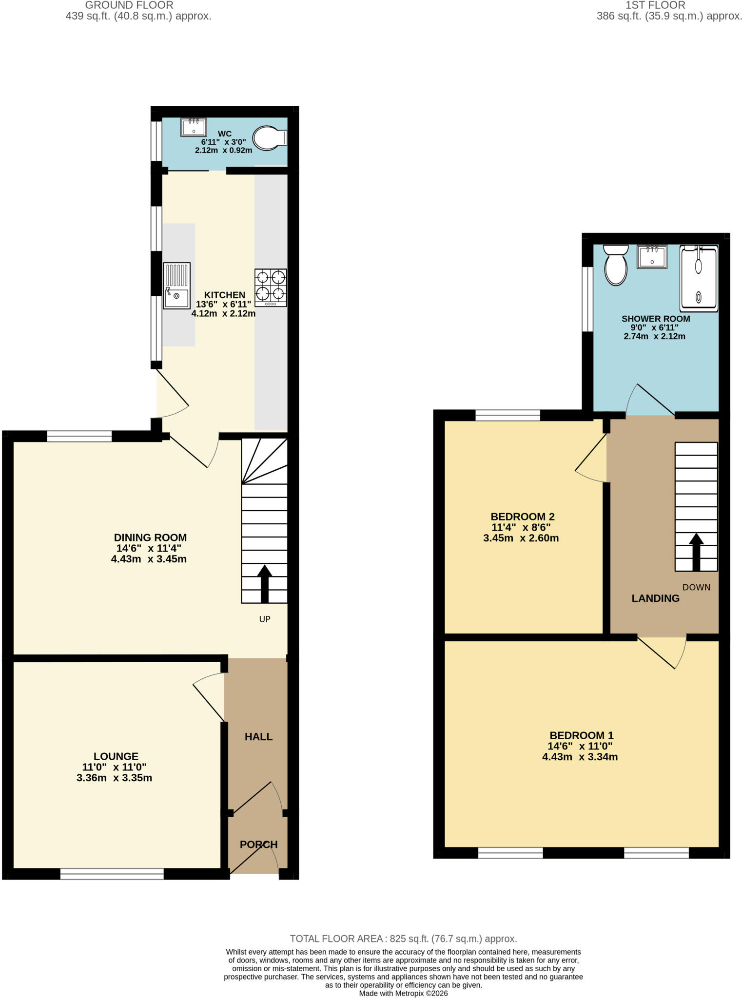 Mansfield Road, Lower Parkstone, Poole, BH14 floorplan