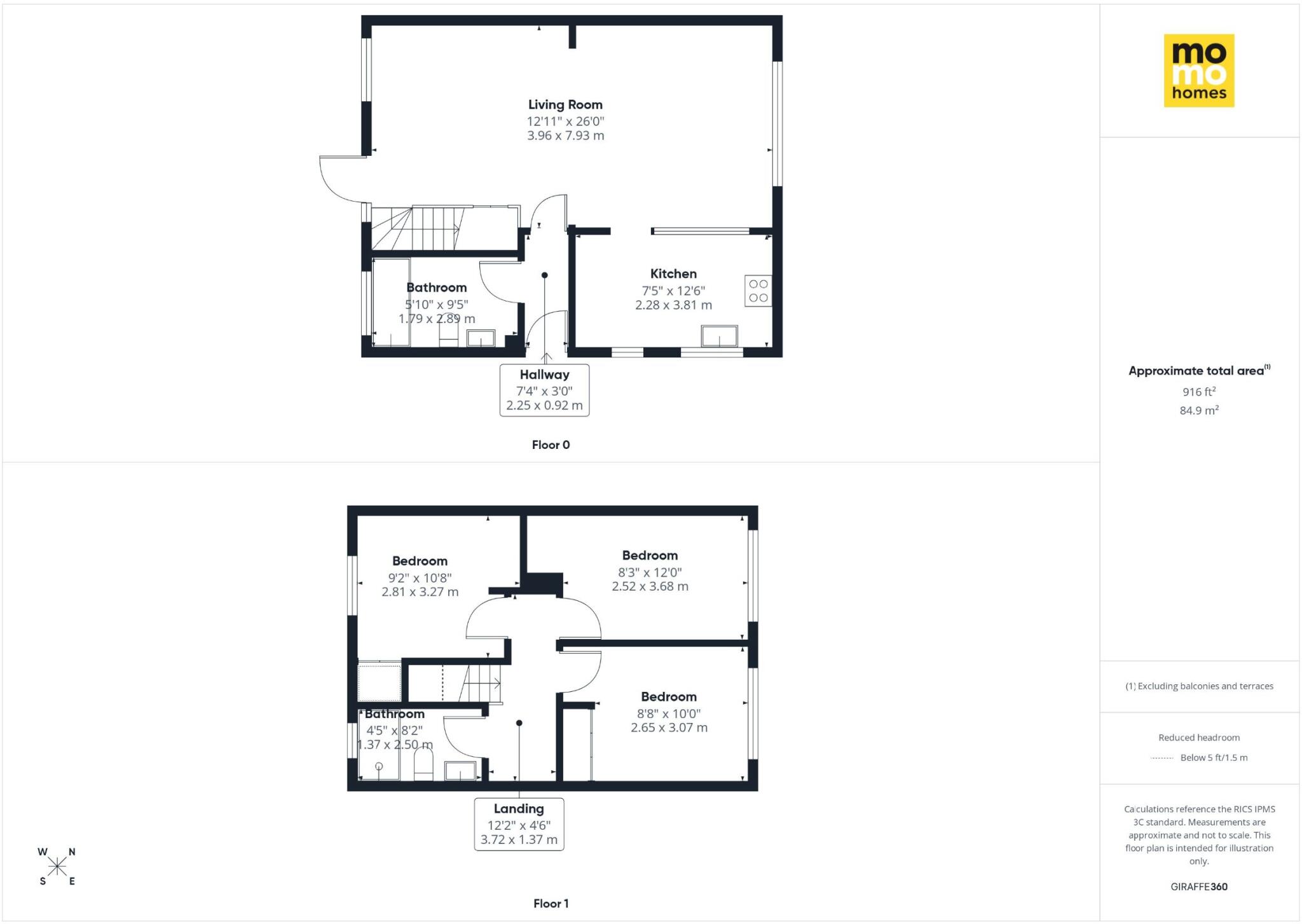 Maple Drive, Larkhall floorplan