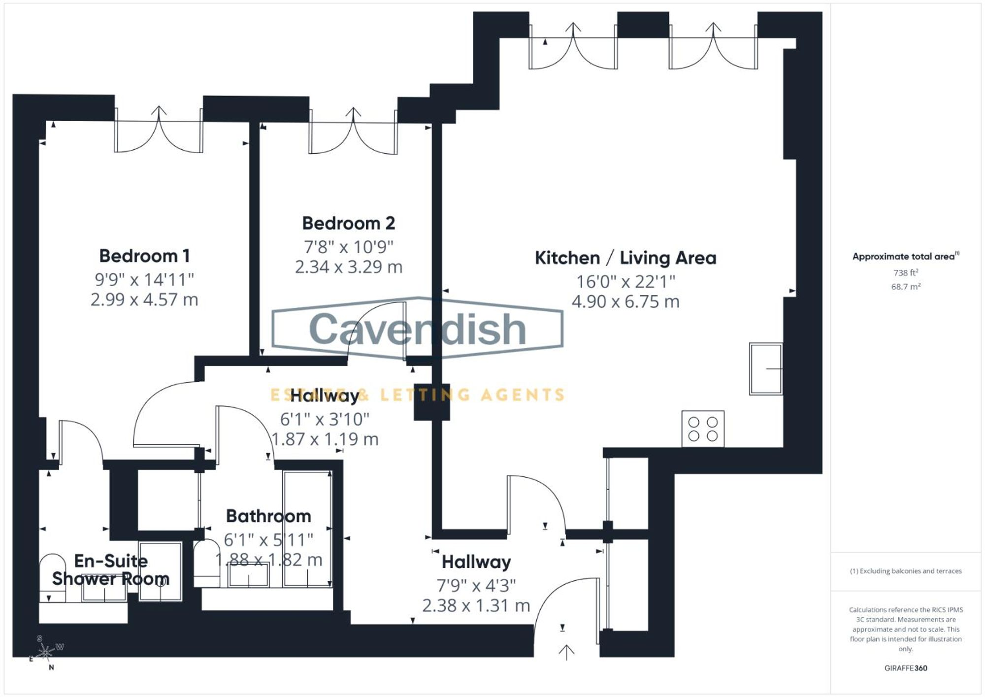 Commonhall Street, Chester, CH1 floorplan