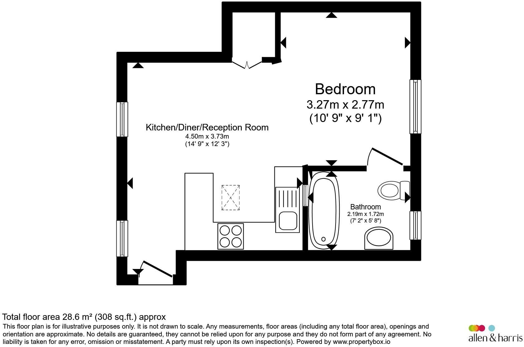 Westgate Street, Cardiff floorplan