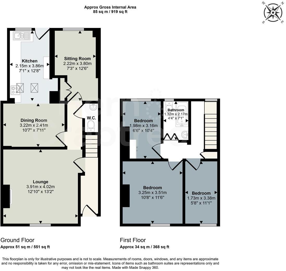 Anchor Street, Taffs Well, Cardiff floorplan
