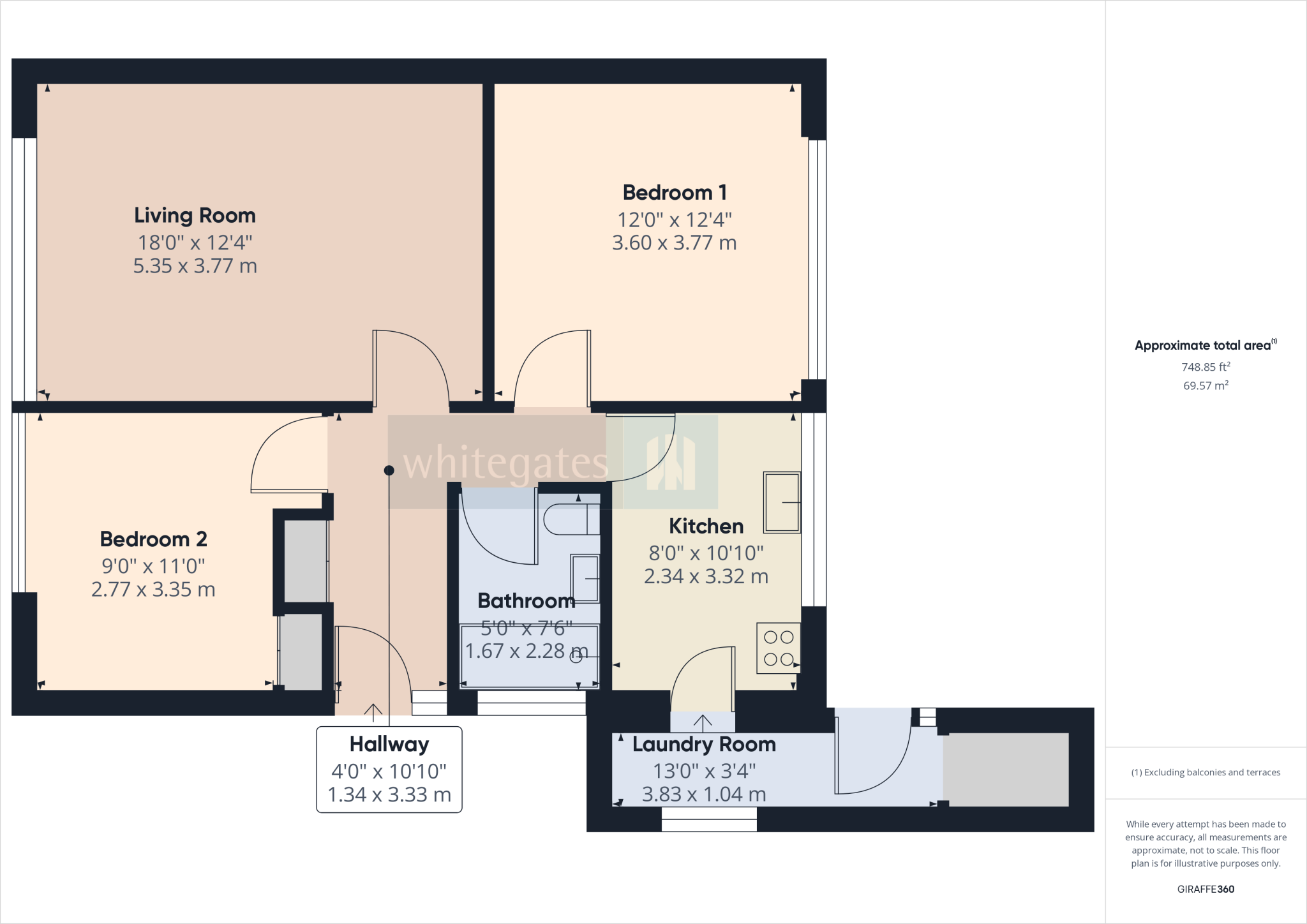 St. Lawrence Close, Heanor, Derbyshire, DE75 floorplan