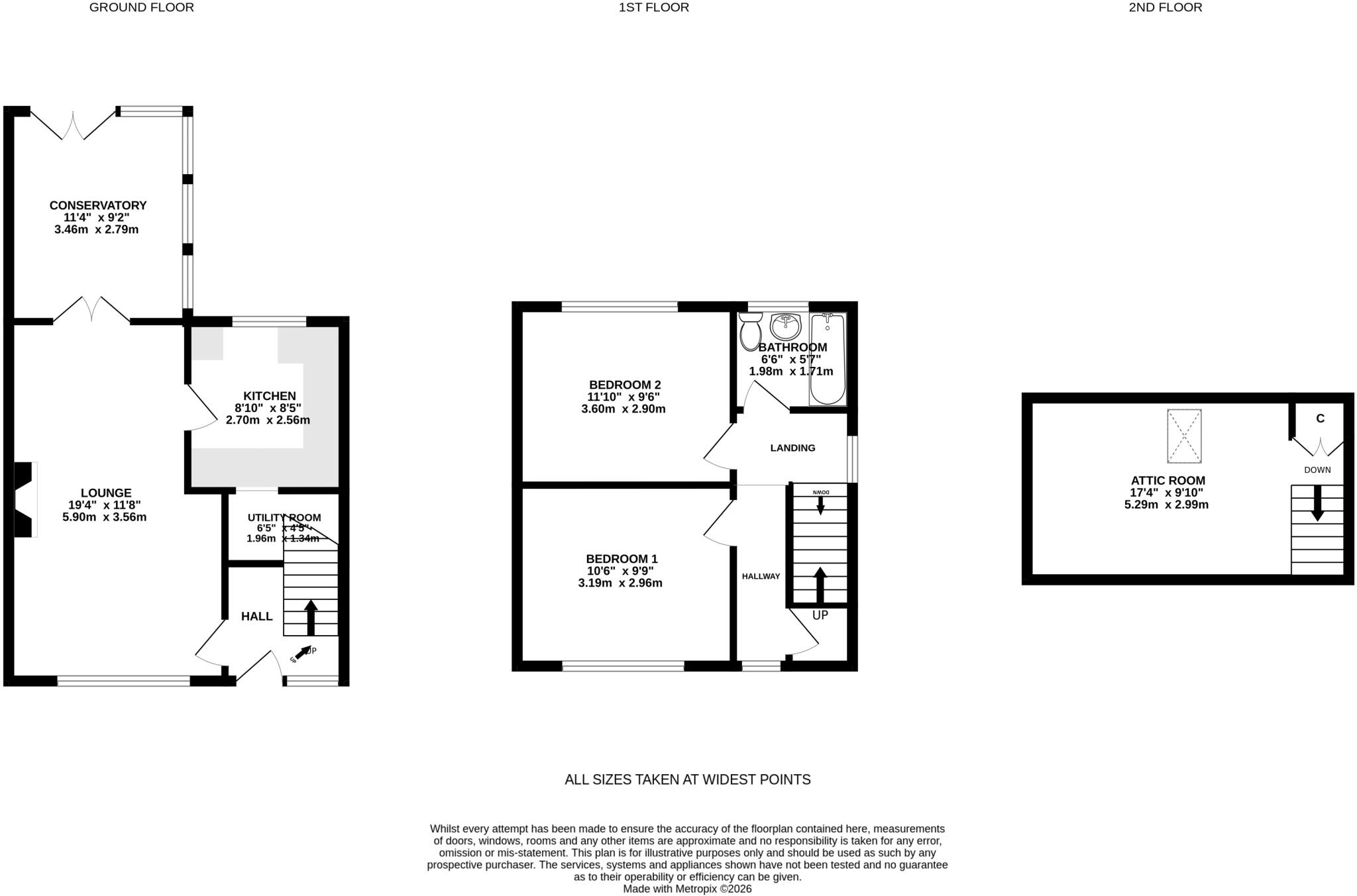 4 Churchill Crescent, Ayr, KA8 0SG floorplan