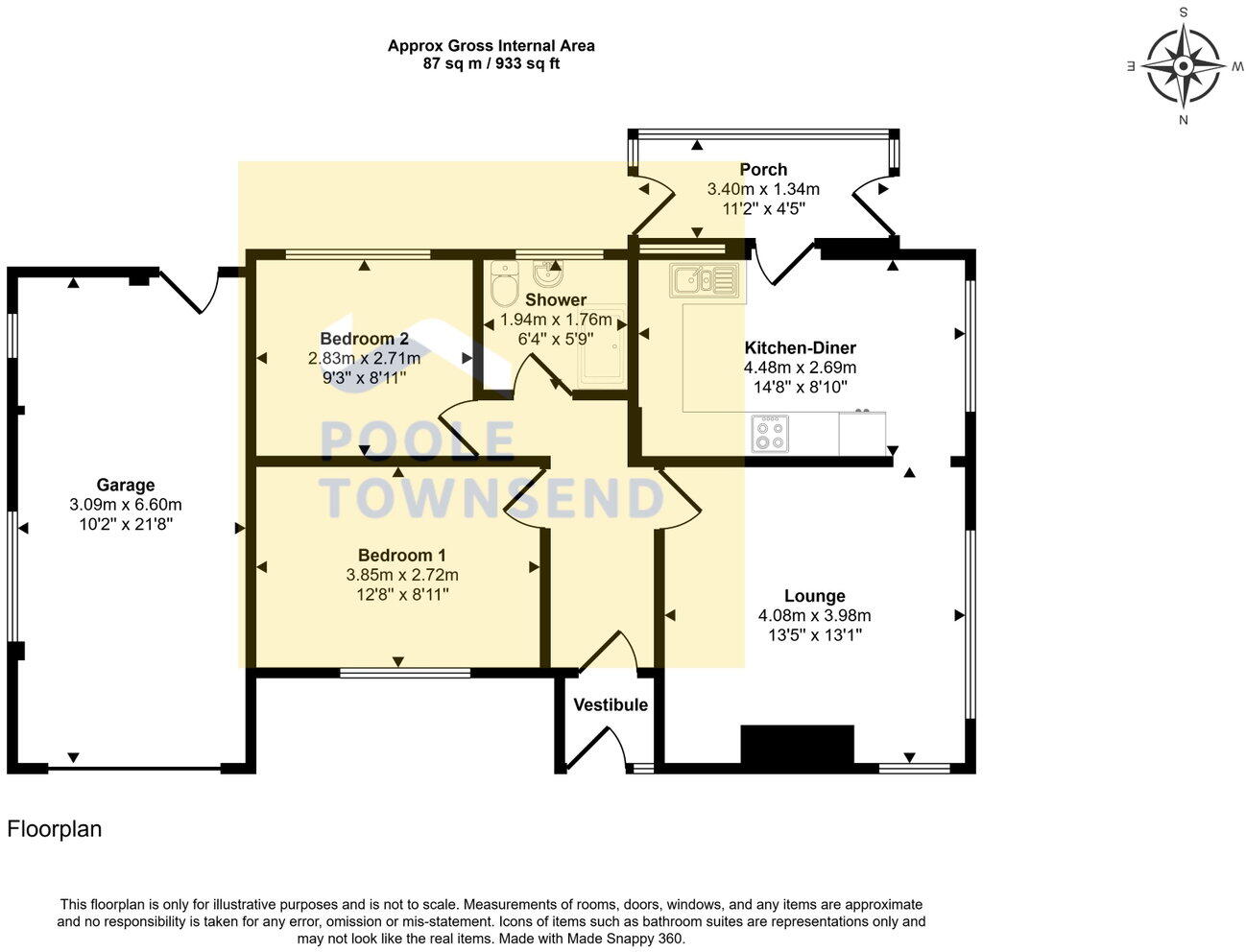 Yarlside Crescent, Barrow-in-furness, LA13 0EZ floorplan