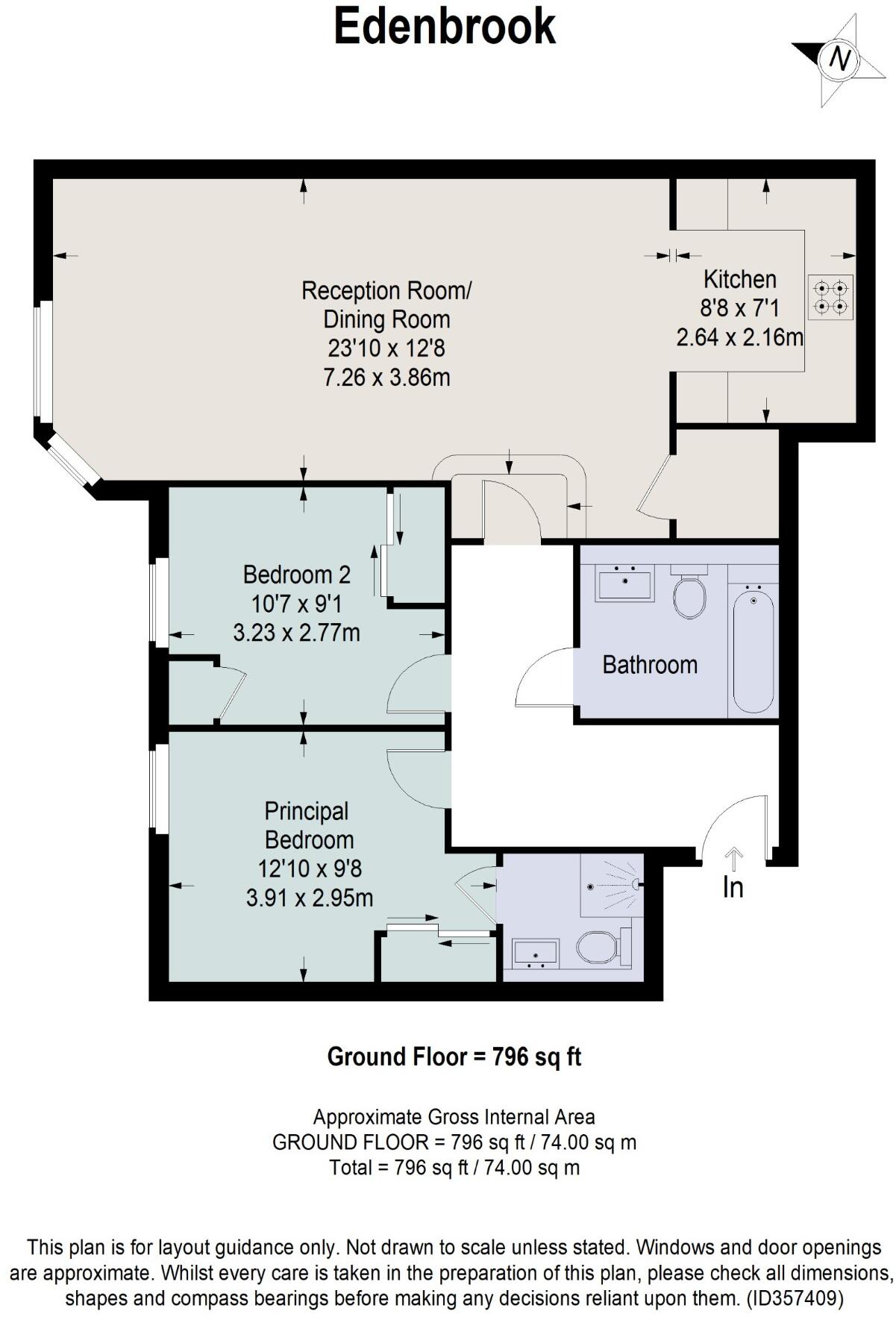 Brook Avenue, Ascot floorplan