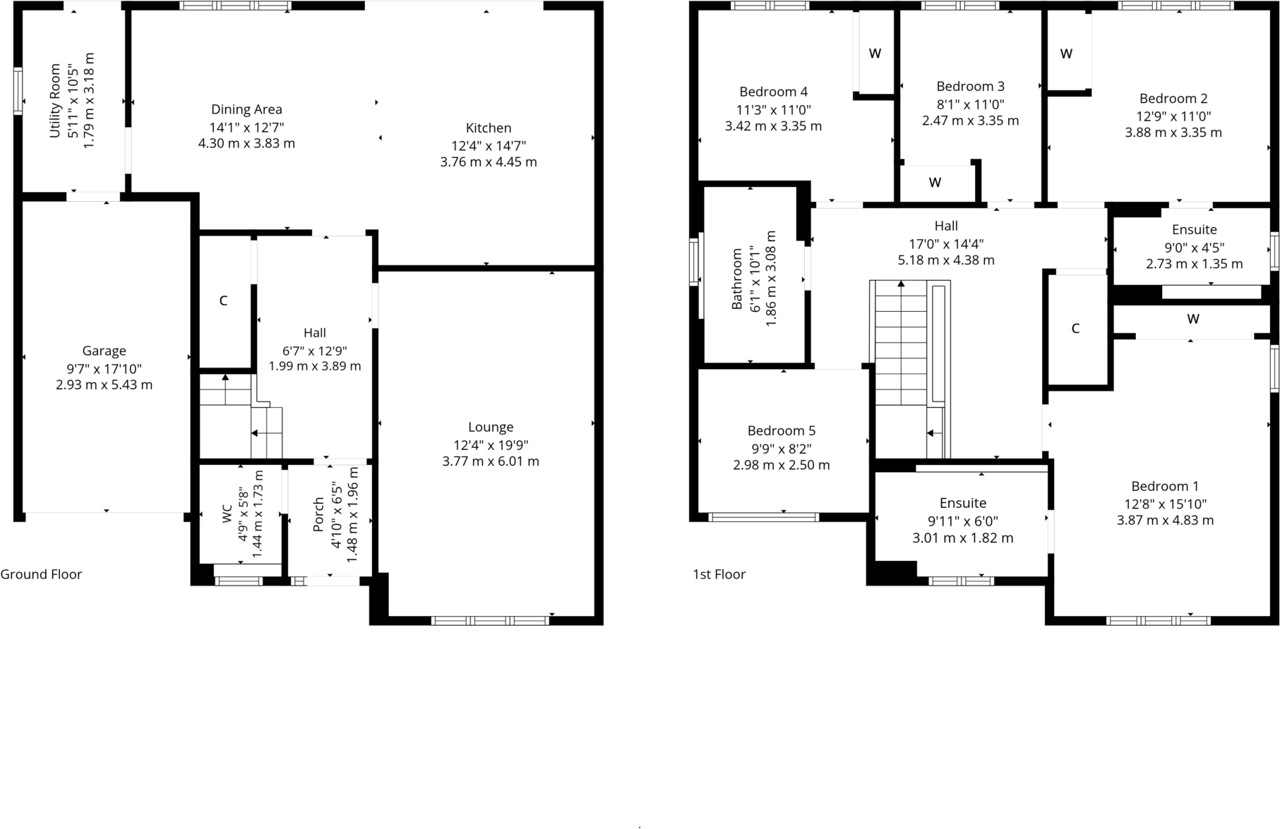 Heathcliff Drive, Jackton floorplan