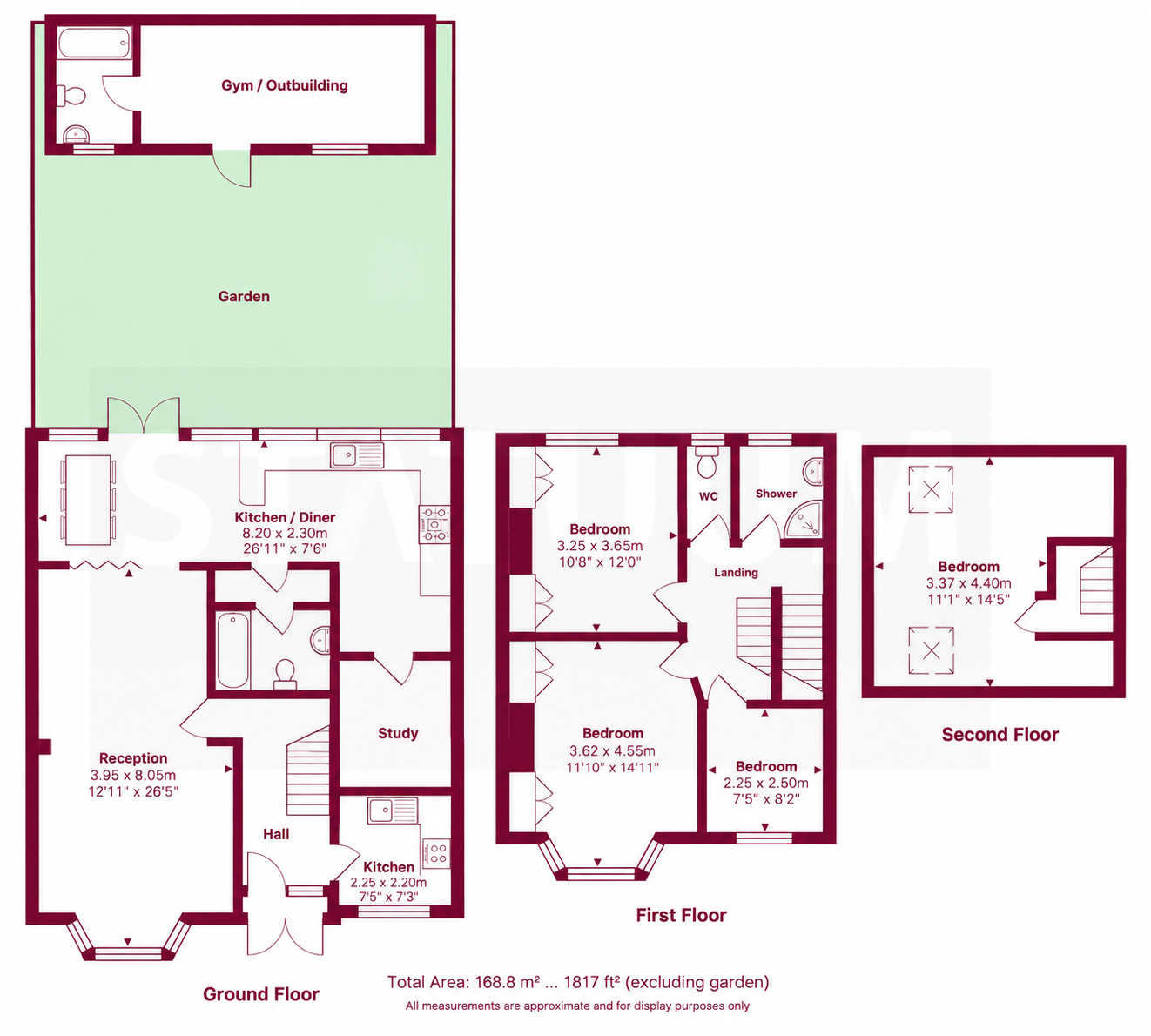 Tavistock Gardens, Seven Kings, Redbridge, Essex, IG3 floorplan