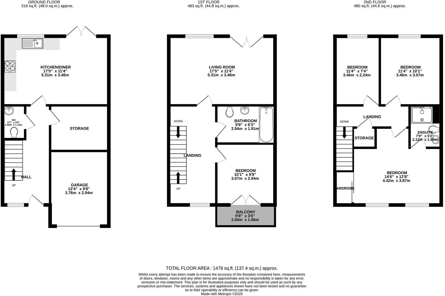 Willowherb Road, Emersons Green floorplan