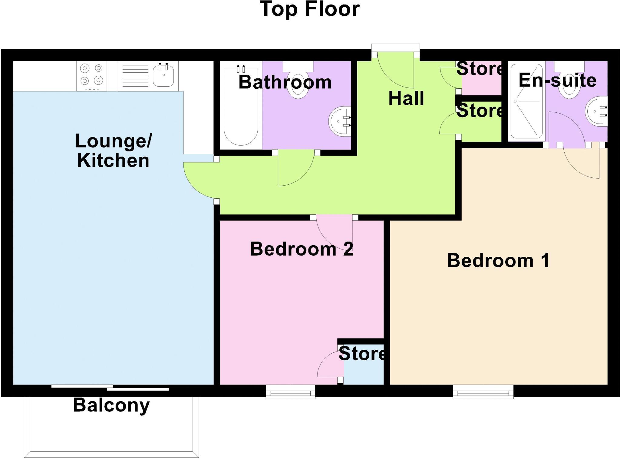 Sheen Gardens, Heald Point, Manchester floorplan