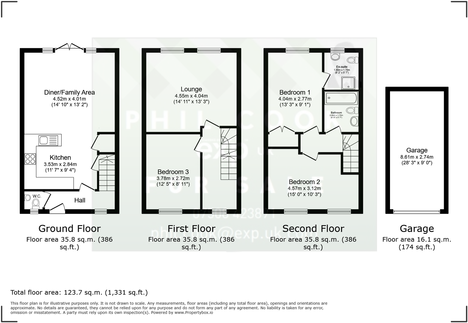 Betjeman Way, Cleobury Mortimer, Kidderminster, DY14 8BB floorplan