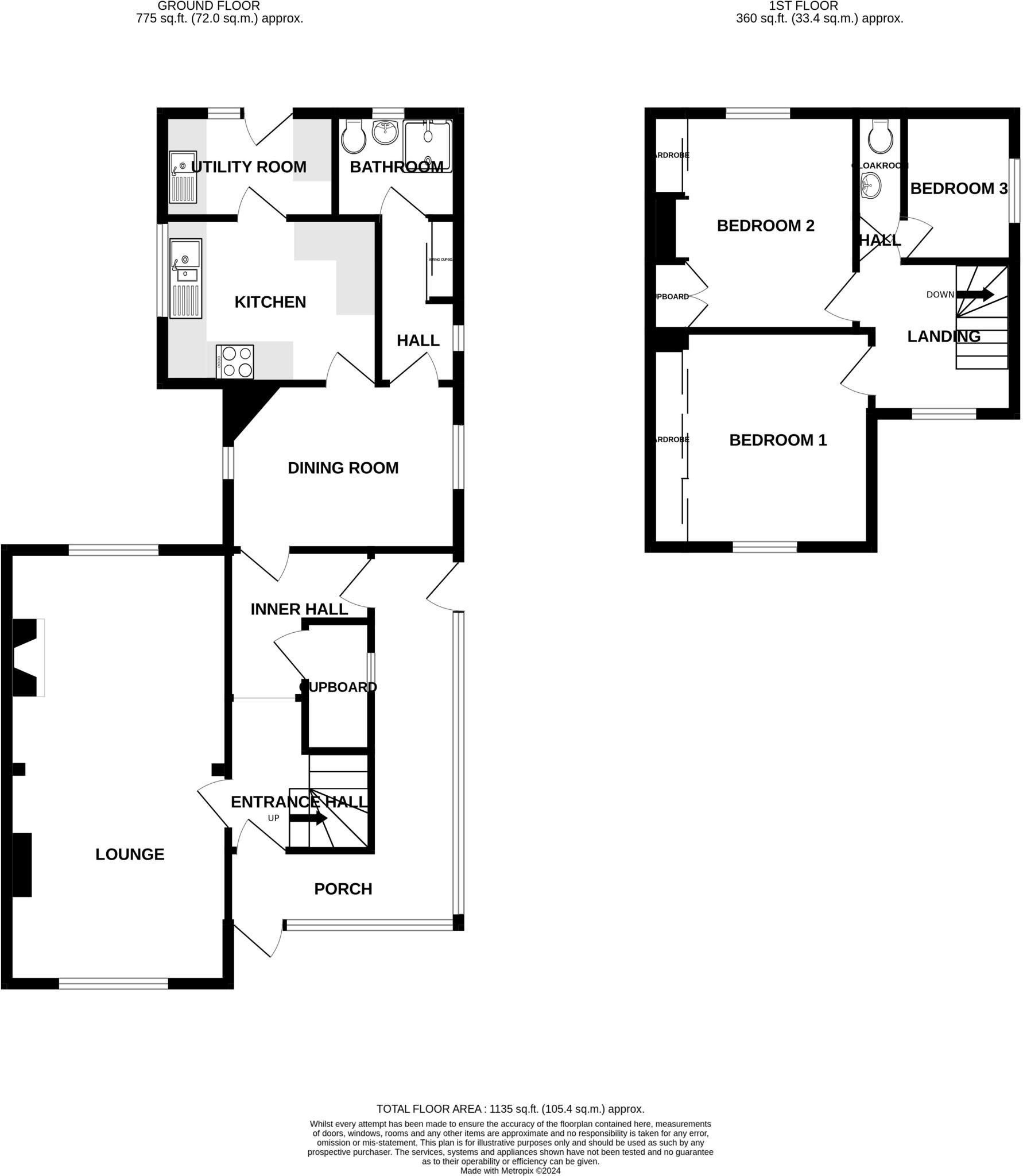 Laurel Villas, Post Office Lane, South Chard, TA20 floorplan