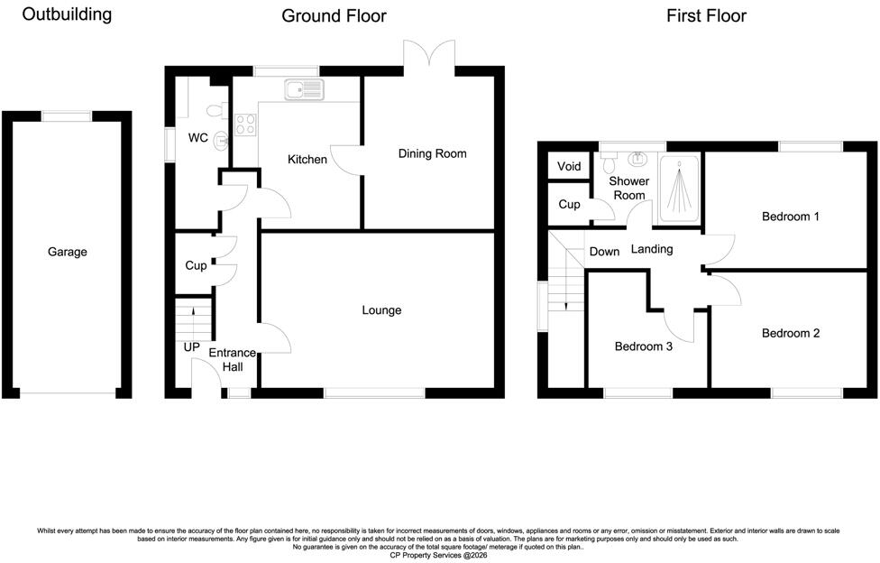 30 St. Saviours Close, Retford, Nottinghamshire DN22 6SA floorplan