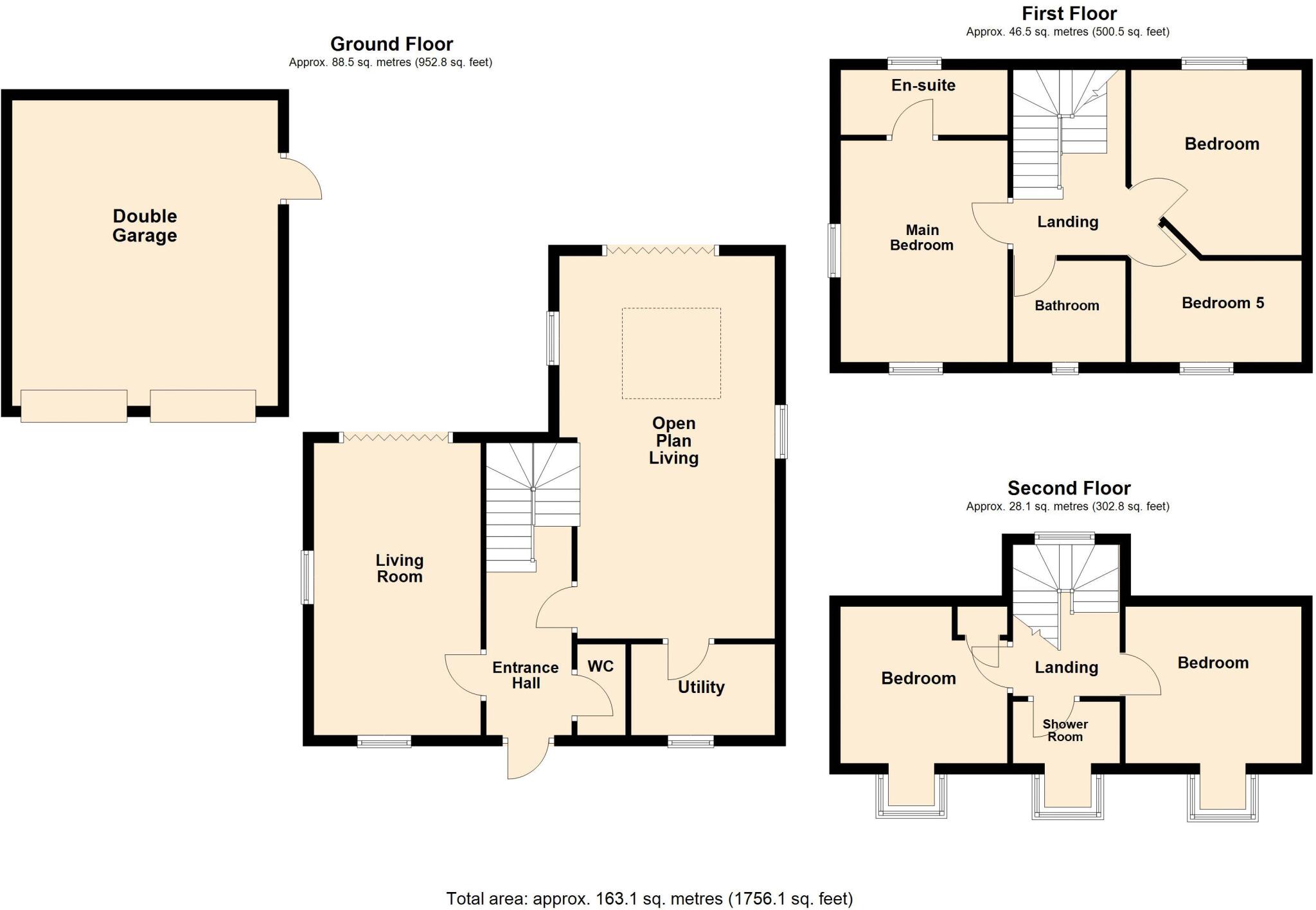 Top Lock Meadows, Stamford floorplan