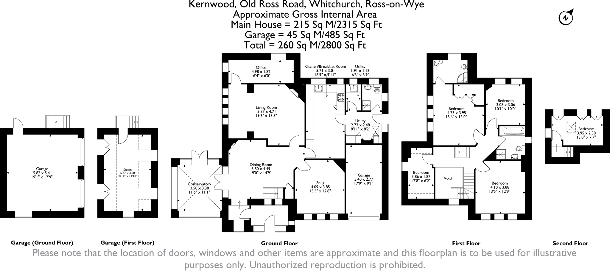 Whitchurch, Ross-on-Wye, Established Plot floorplan