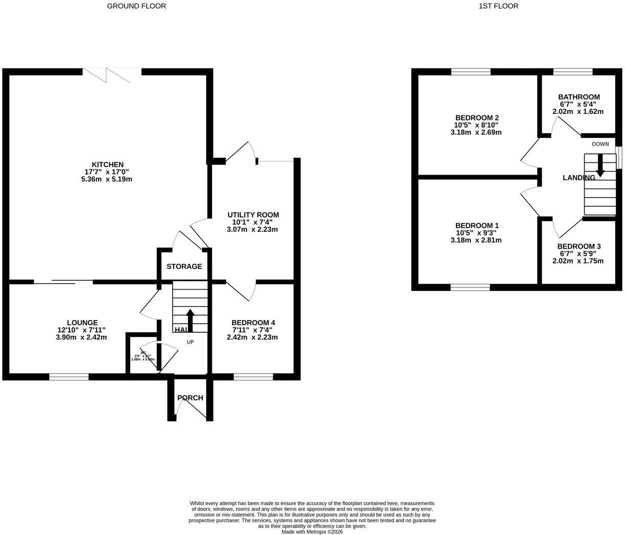 Nairn Road, Bloxwich, Walsall floorplan