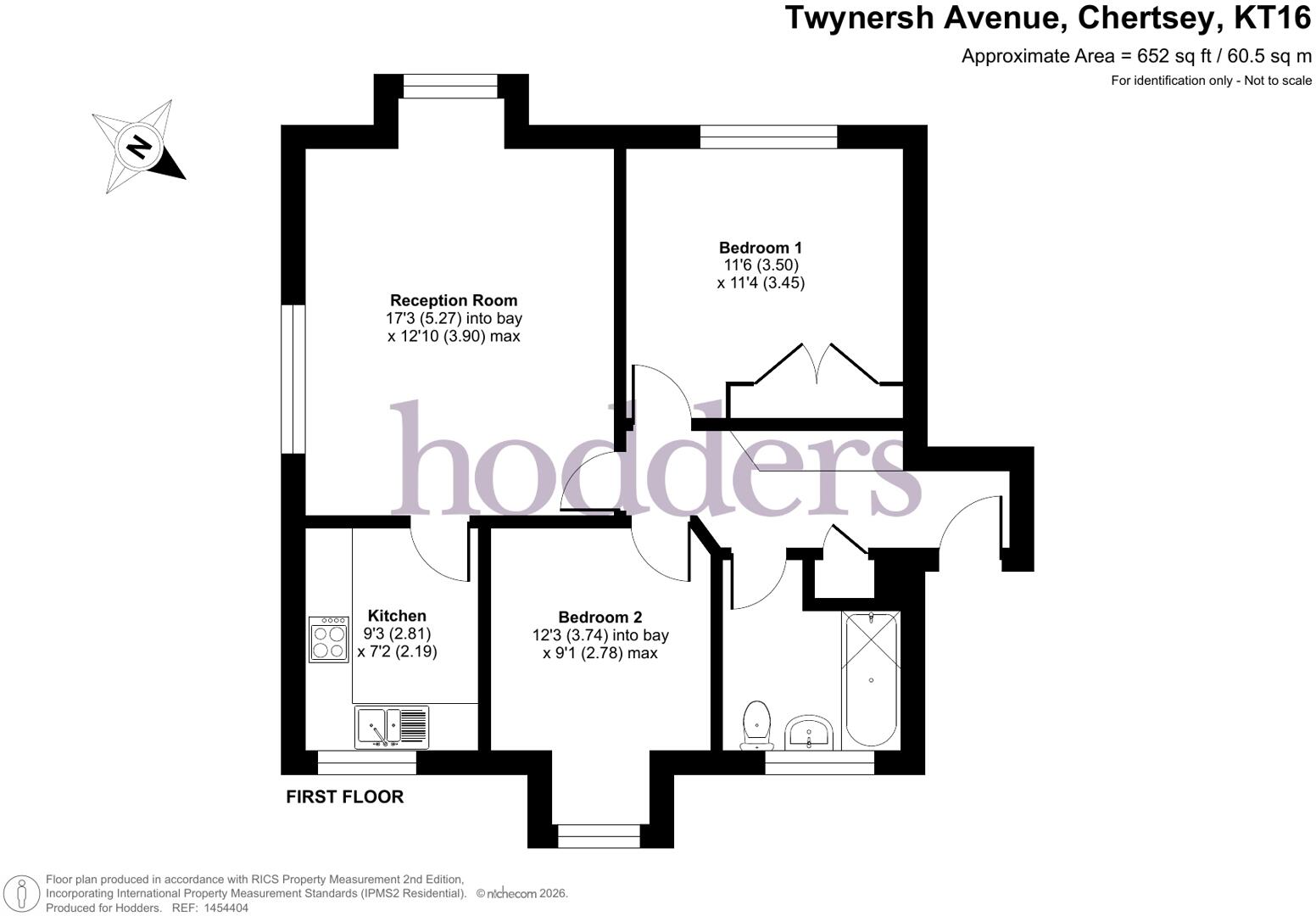 Chertsey, Surrey, KT16 floorplan