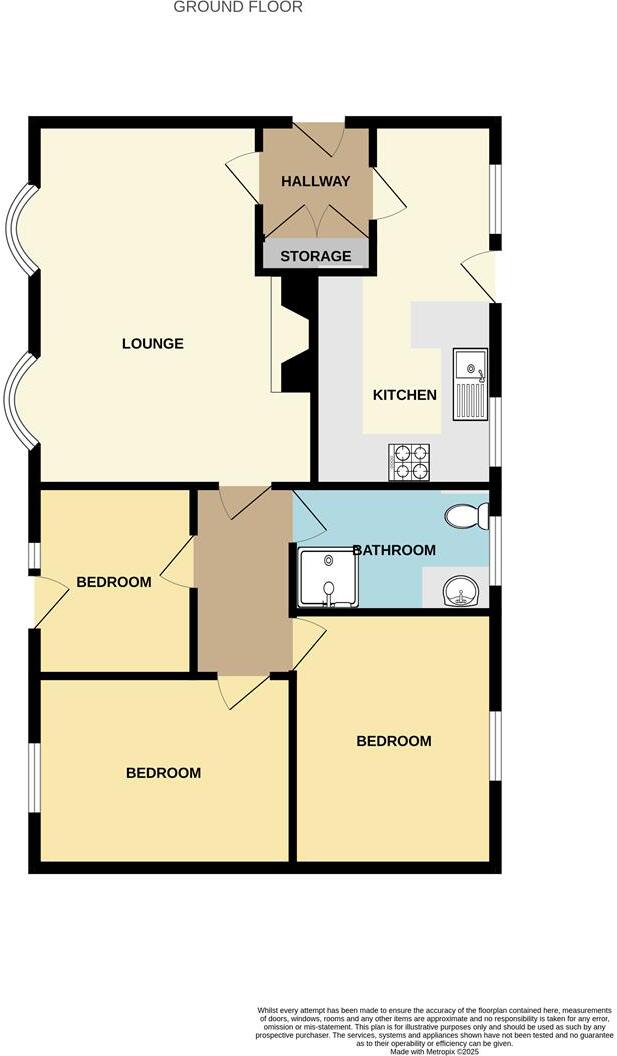 Braefield Close, Kirk Hallam floorplan