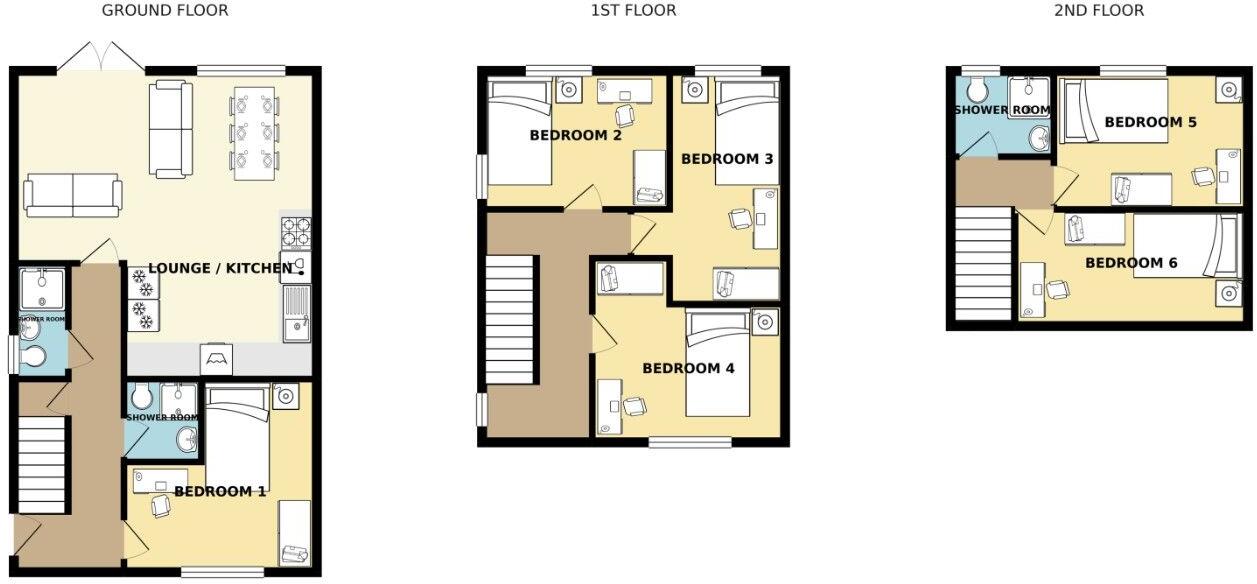 Ednaston Road, Dunkirk NG7 floorplan